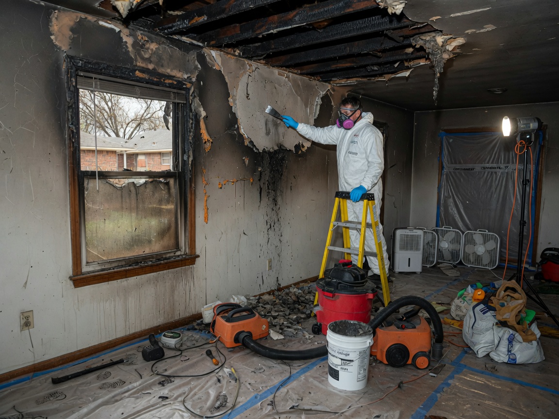Fire Damage Restoration in Owasso