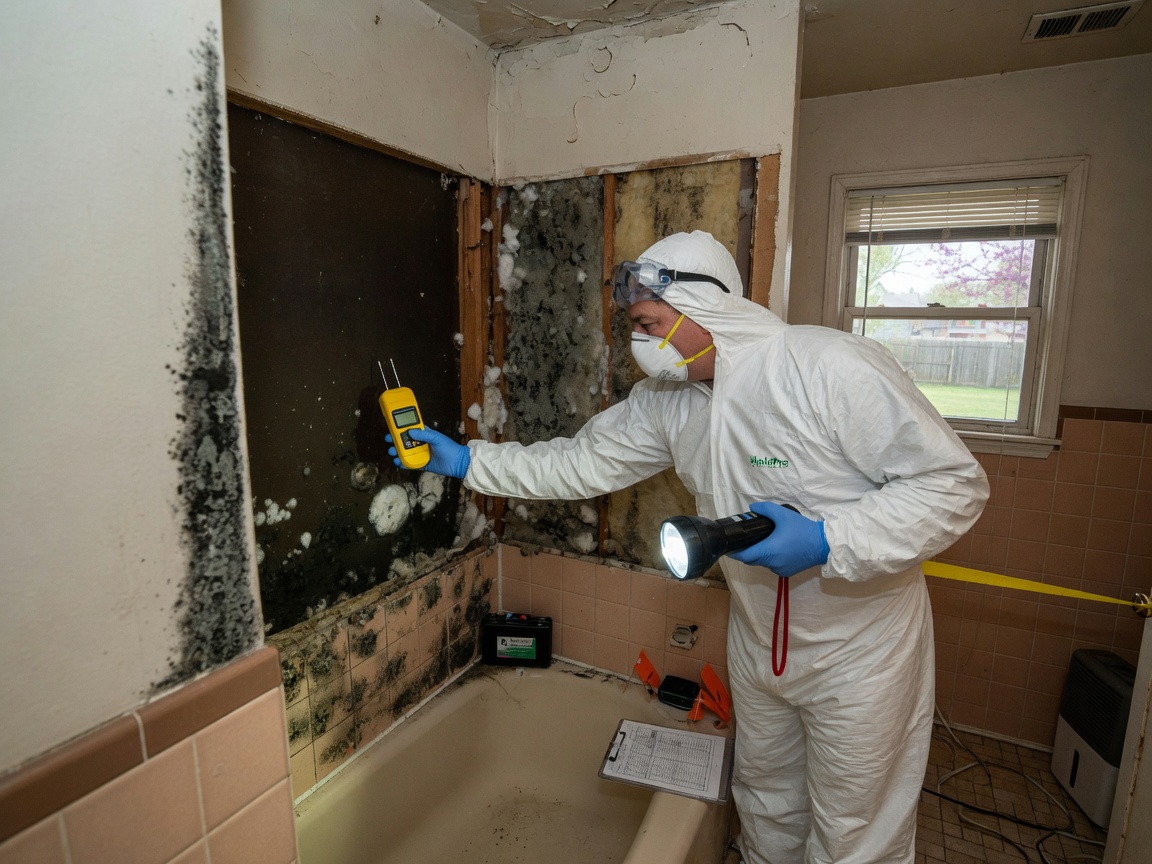 Mold Inspection in Owasso
