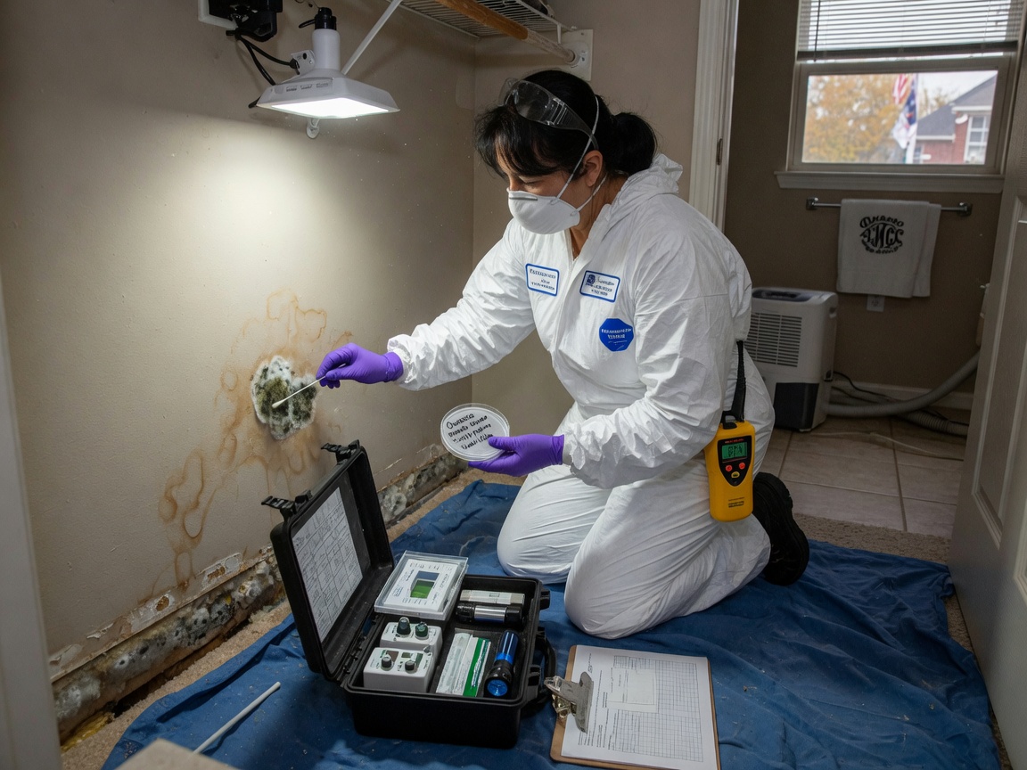 Mold Testing in Owasso
