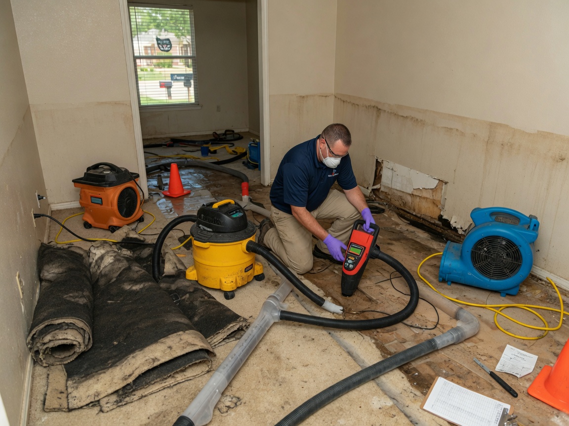 Water Damage Restoration in Owasso
